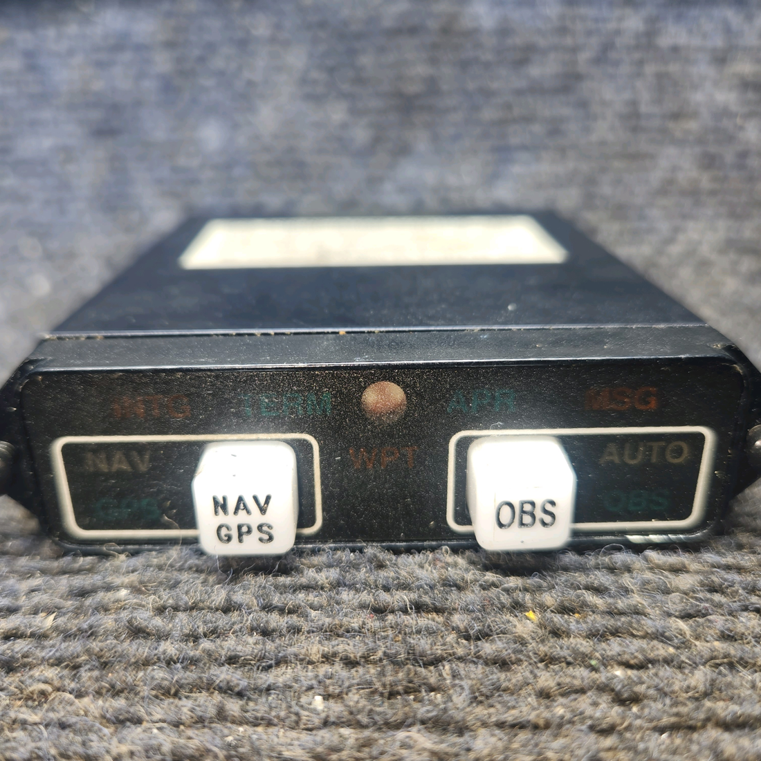 Used aircraft parts for sale, MD41-1408A Mid-Continental MD-41 GPS Annunciation Control Unit