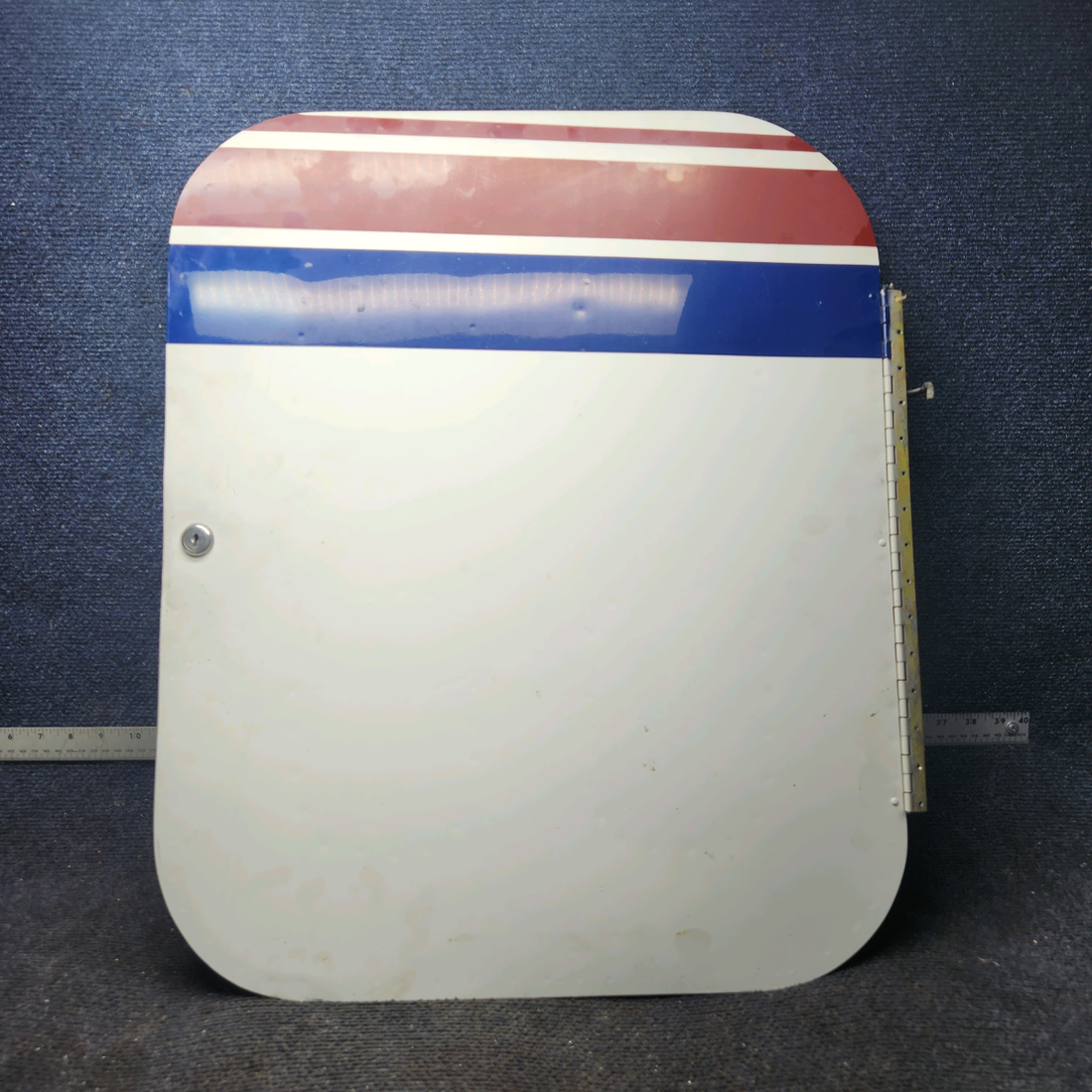 Used aircraft parts for sale, 35-410070-652 Beechcraft 35-33 Baggage Door Assy With Key