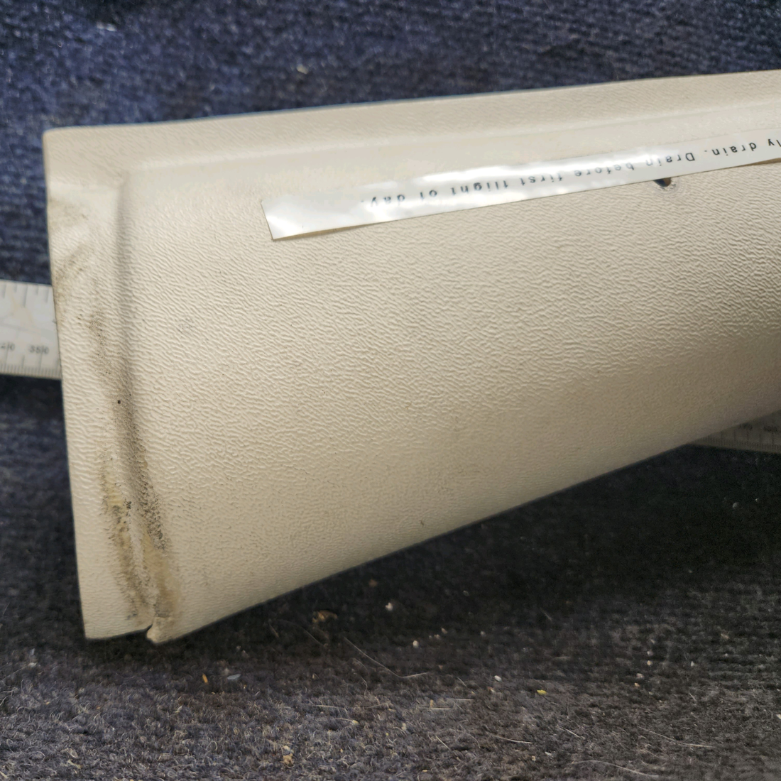 Used aircraft parts for sale, 0413484-18 cessna 172N Doorpost Shield Assembly - LH