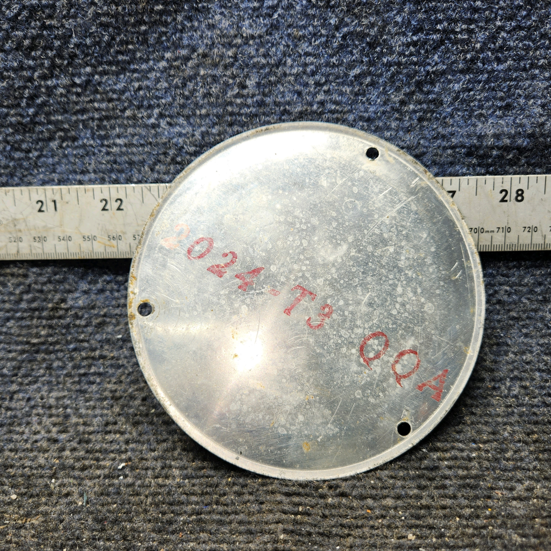 Used aircraft parts for sale, S225-1 Cessna 172E Inspection Cover Plate