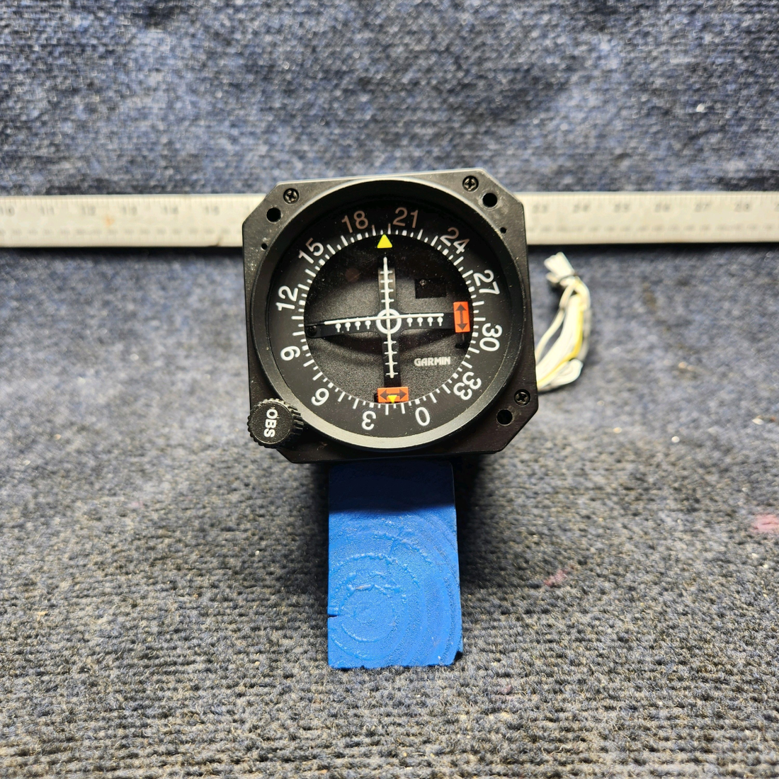 Used aircraft parts for sale, 013-00049-01 Garmin GI-106A MOONEY M20J - Year 1978 GARMIN GI-106A VOR LOC GLIDESLOPE INDICATOR (14, 28V)