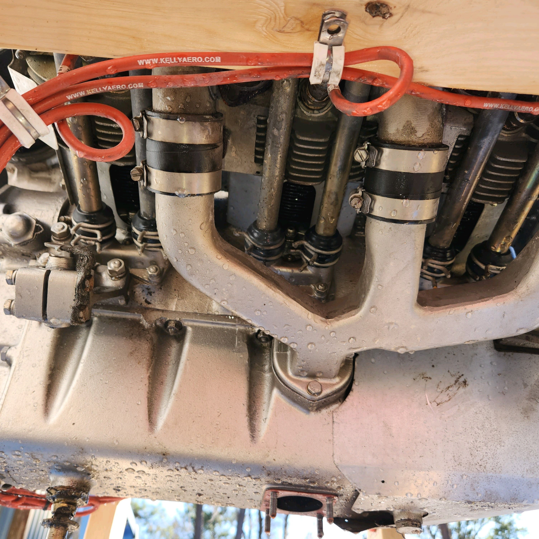 Used aircraft parts for sale, O-300-D Continental O-300-D Cessna 172E Aircraft Engine (Prop-Strike) 285OH