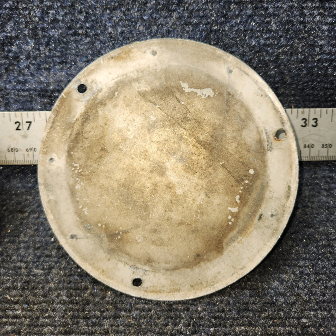 Used aircraft parts for sale, S225-1 Cessna 172 Inspection Cover Plate Set of 3
