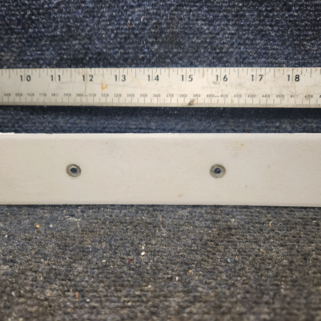 Used aircraft parts for sale, 63070-007 Piper PA-28-140 Trim Strip Windshield Center
