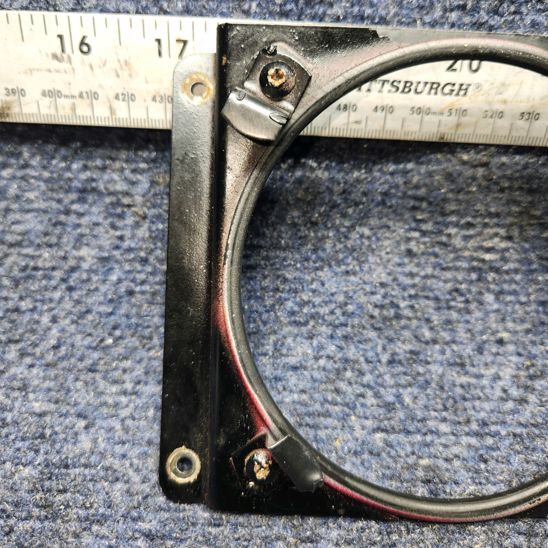 Used aircraft parts for sale, 20345-002 PIPER PA-24-250 Landing Light Bracket