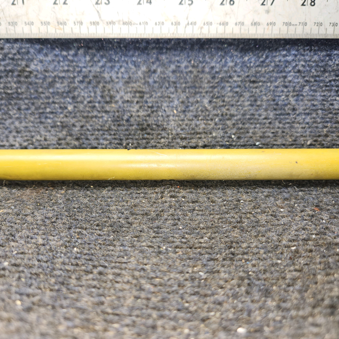 Used aircraft parts for sale, 35-524144-8 Beechcraft 35-33 Rudder Pedal Push Rod Tube