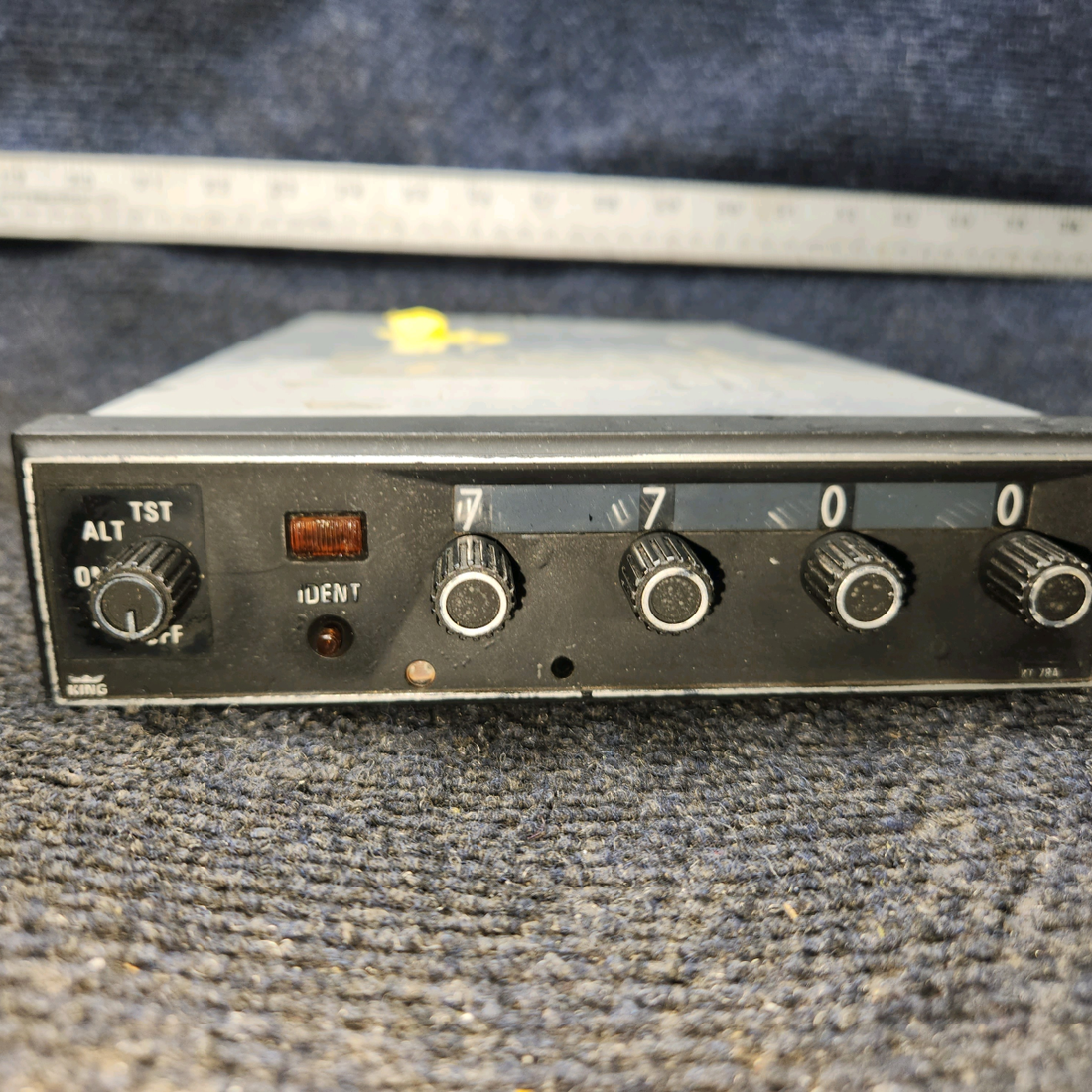 Used aircraft parts for sale, 066-1062-01 King KT 78A Piper PA32RT-300 ATC Transponder