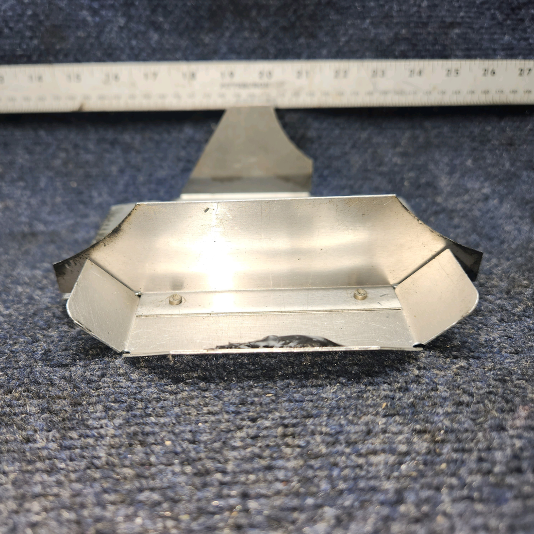 Used aircraft parts for sale, 72152 / 71611 / 71610 Lycoming O-540 PIPER PA-24-250 Intercylinder Baffele with retainer  & Hook