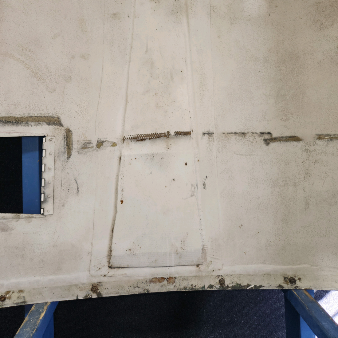 Used aircraft parts for sale, 169-910056-195 Beechcraft A24R Upper Cowling Assembly