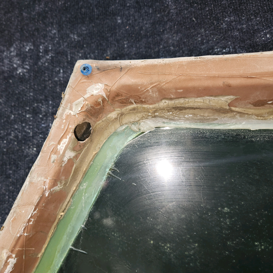 Used aircraft parts for sale, 169-420036-604 Beechcraft A24R RH Cabin Door W/ Hinge