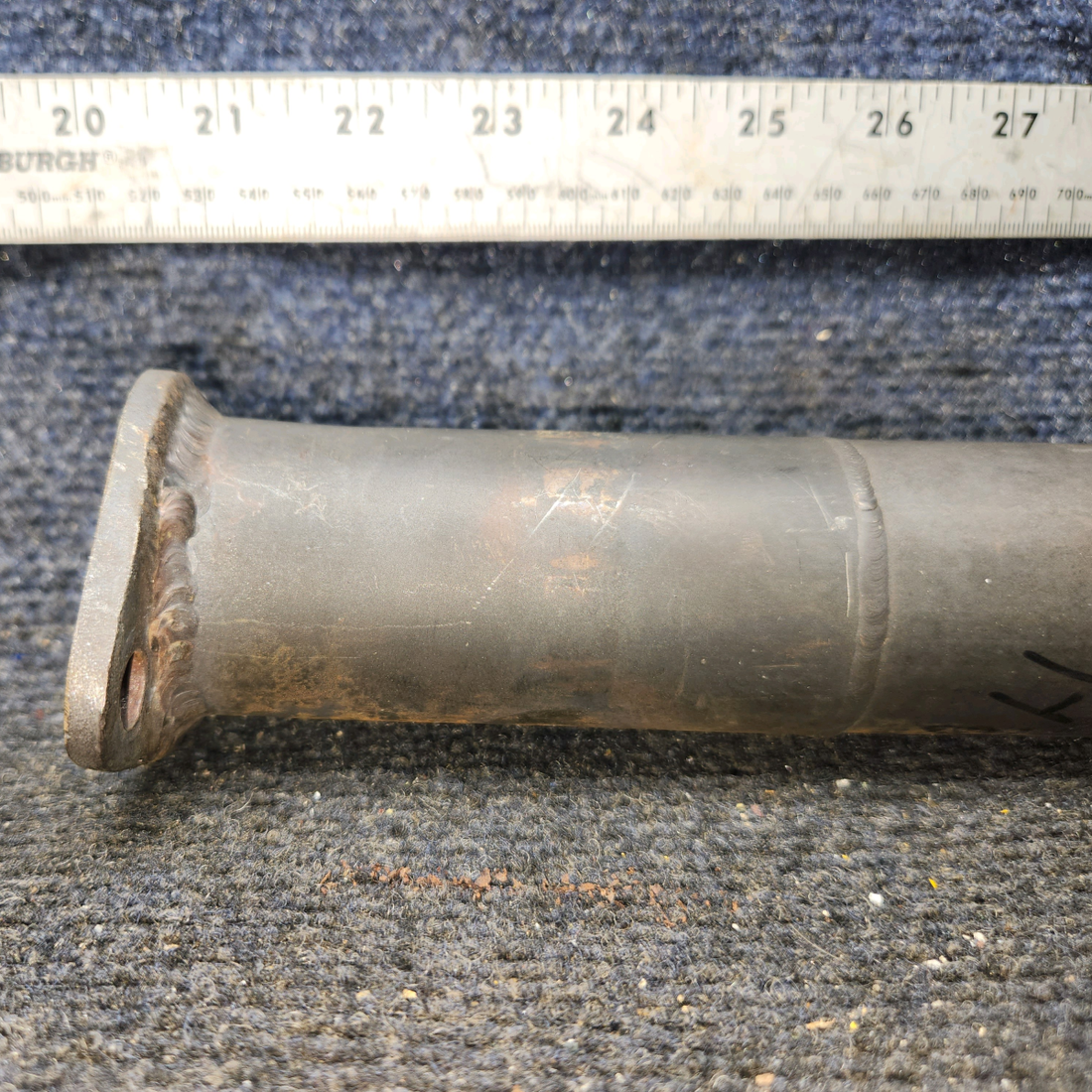 Used aircraft parts for sale, 38137-005 Lycoming IO-540-K1G5 Piper PA32RT-300 Exhaust Stack - RH Forward