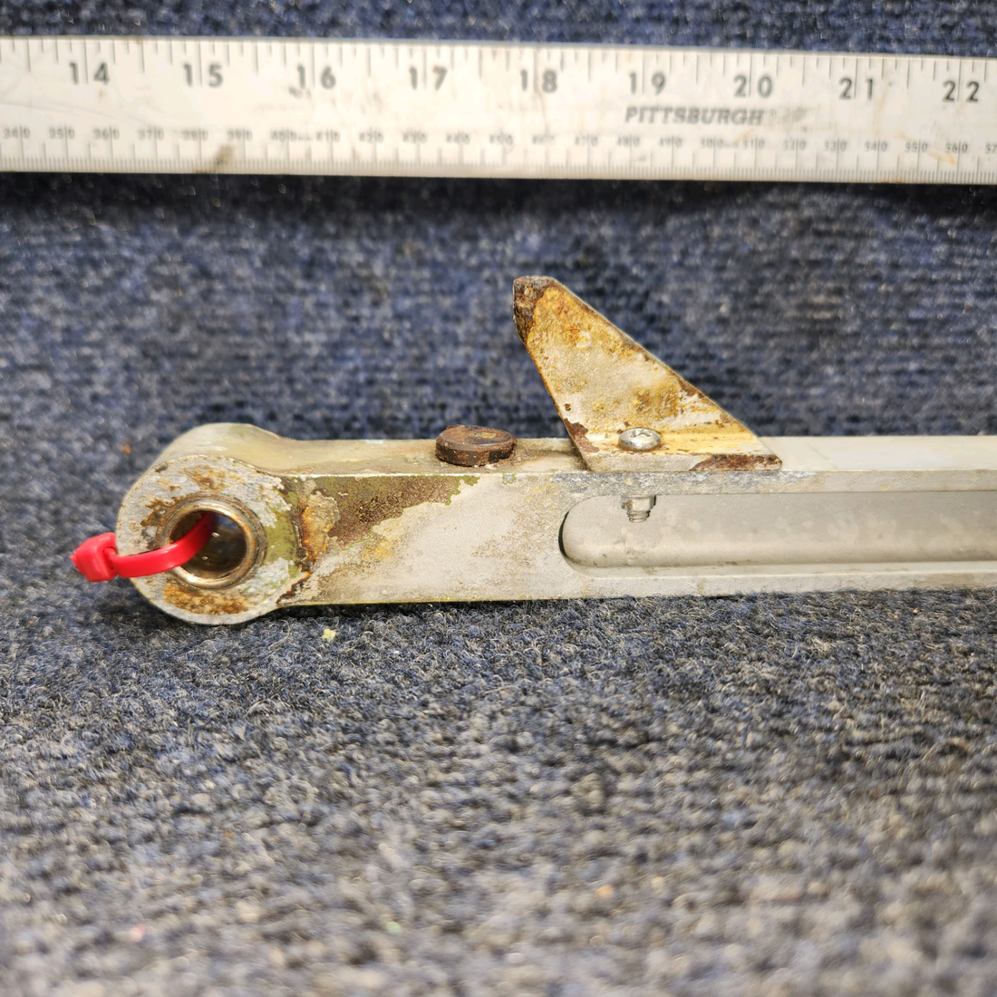 Used aircraft parts for sale, 169-810028-1 Beechcraft A24R Arm Main Gear