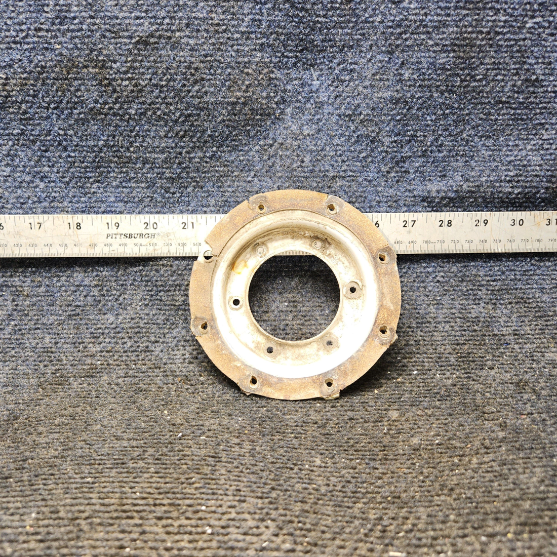 Used aircraft parts for sale, 0523529-1 Cessna 172E Fuel Tank Adapter Assembly