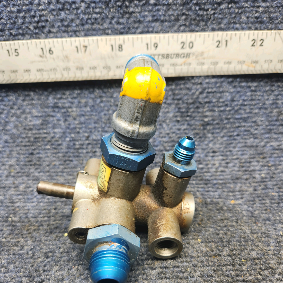 Used aircraft parts for sale, 36100-5 Mooney M20K AIRIGHT INC. FUEL SELECTOR VALVE