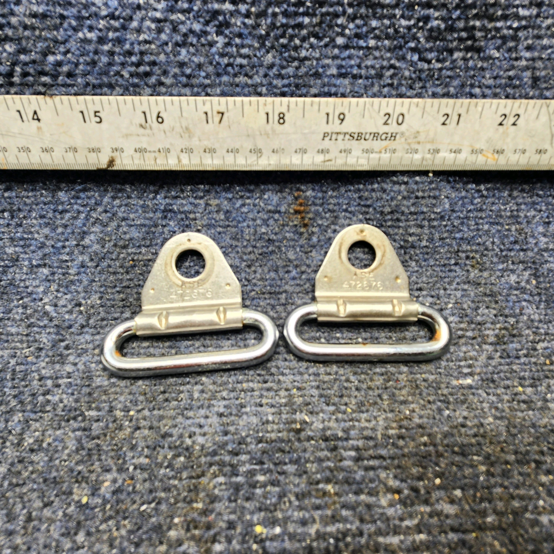 Used aircraft parts for sale, 472676 Beechcraft F33A GUIDE SHOULDER HARNESS "PRICE PER EACH"