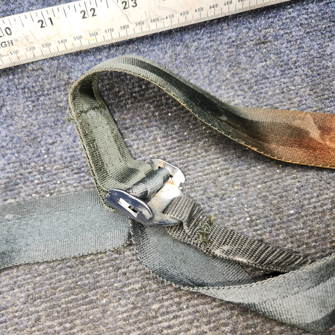 Used aircraft parts for sale, 66804-000, 66805-000 Piper PA28-161 Strap Assembly – Baggage Tie-Down Belts, Rear Cargo