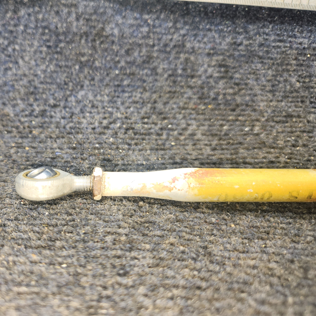 Used aircraft parts for sale, 35-521152-12 BEECHCRAFT F35 Aileron Control Rod Assembly