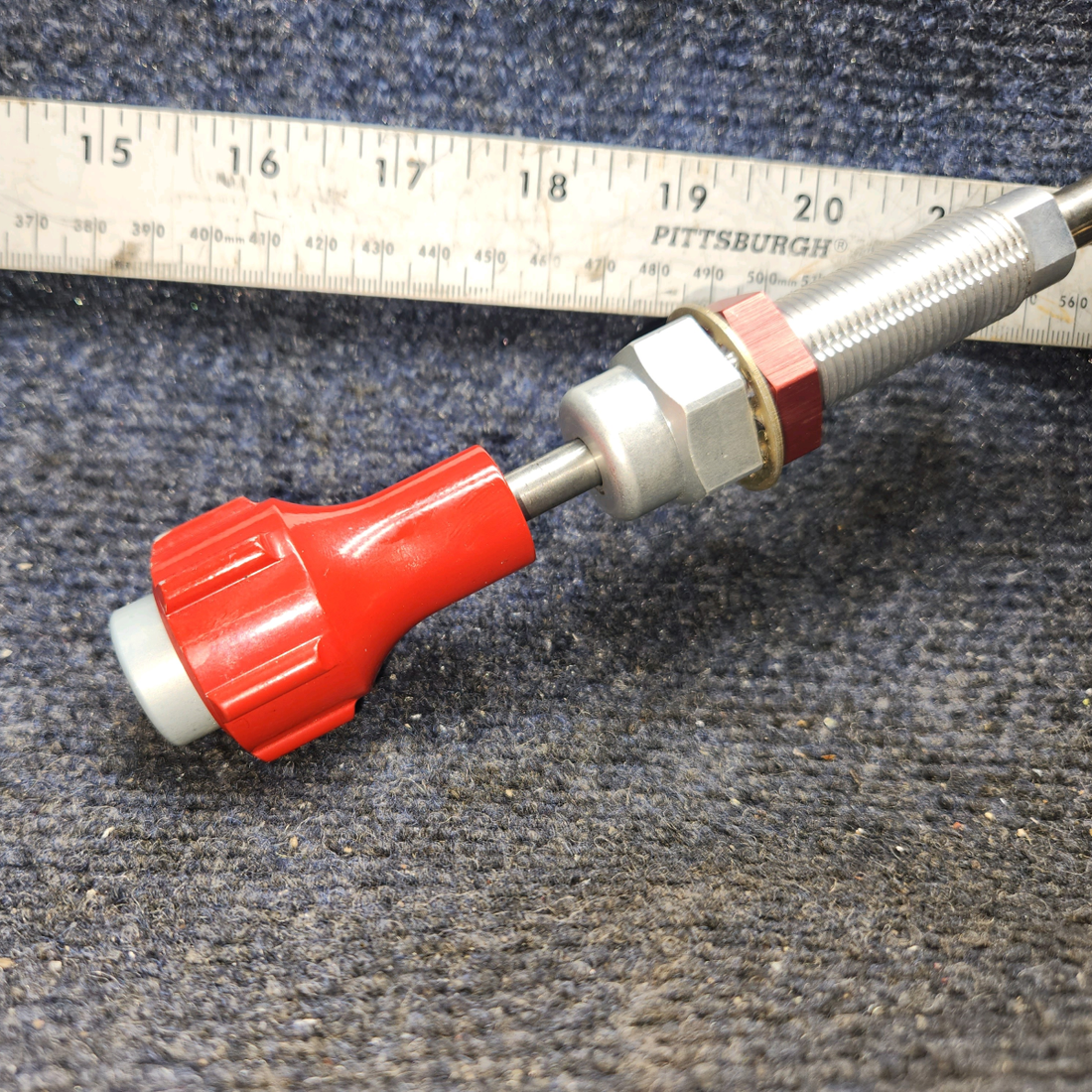 Used aircraft parts for sale, MC600-72 PIPER PA28-140 Universal Solid-Wire Vernier Mixture Control – 42"