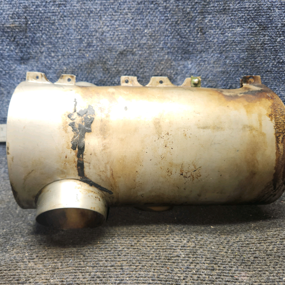 Used aircraft parts for sale, 0550176-37 Cessna 172E Shroud Assy Exhaust - LH