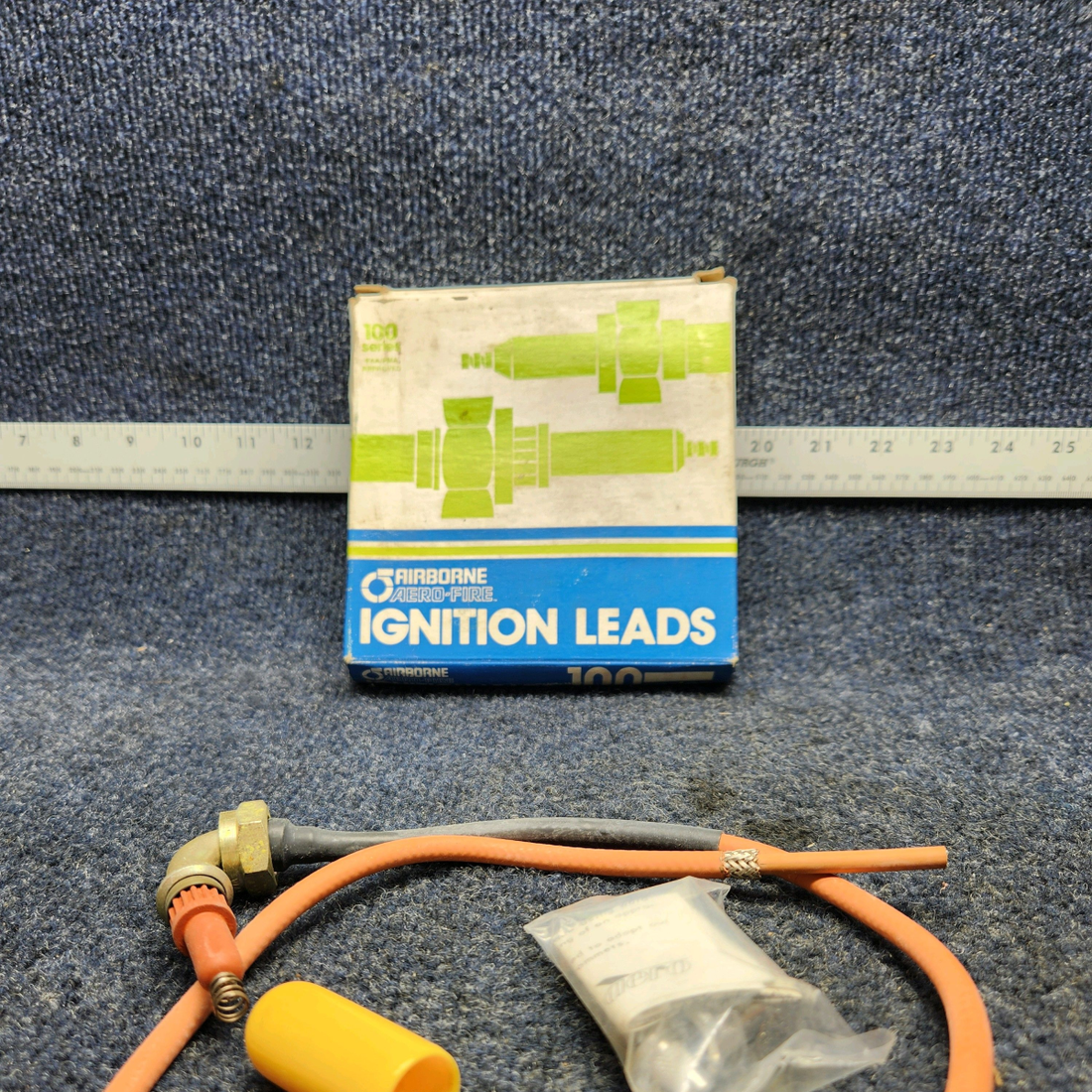 Used aircraft parts for sale, 100-24 BEECHCRAFT F35 PARKER AIRBORNE IGNITION LEADS 100 SERIES