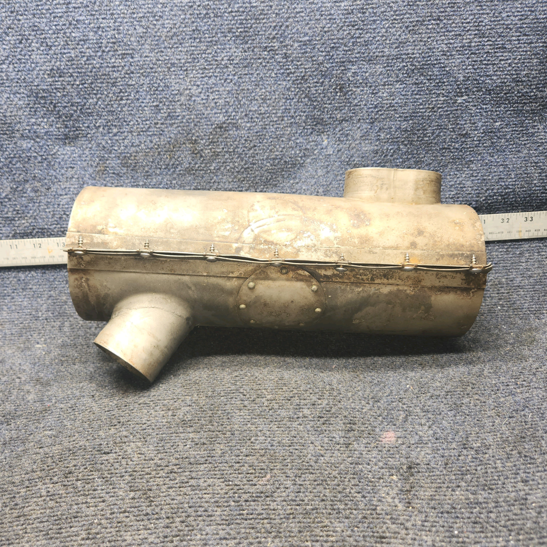 Used aircraft parts for sale, 099001-138 Beechcraft A24R Exhaust shroud