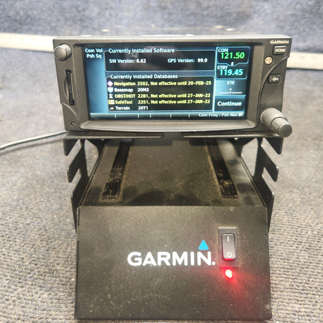 Used aircraft parts for sale, 001-02256-00 Garmin GTN-650 Cessna 172E WAAS GPS/Nav/Com - Touchscreen