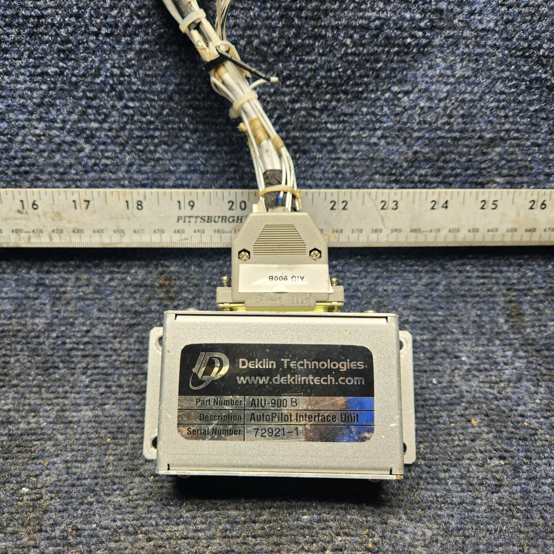 Used aircraft parts for sale, AIU-900B Deklin AIU AUTOPILOT INTERFACE ADAPTER