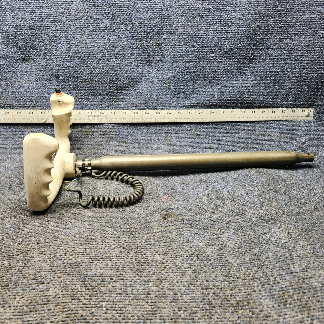 Used aircraft parts for sale, 35-380060-35 Beechcraft A23A Musketeer Custom III CONTROL WHEEL ASSEMBLY WITH MIC