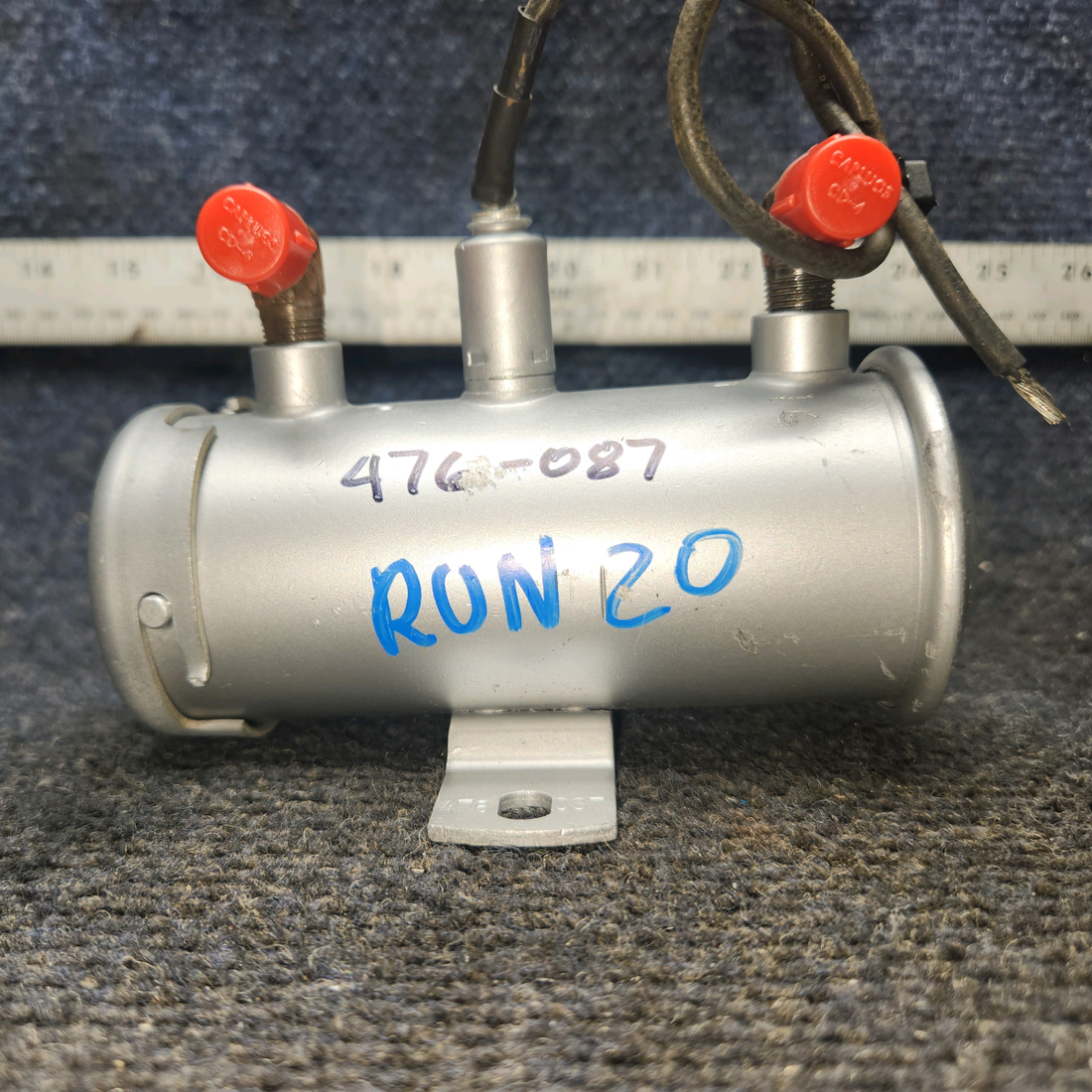 Used aircraft parts for sale, 476-087 Bendix Electronic Fuel Pump 24V