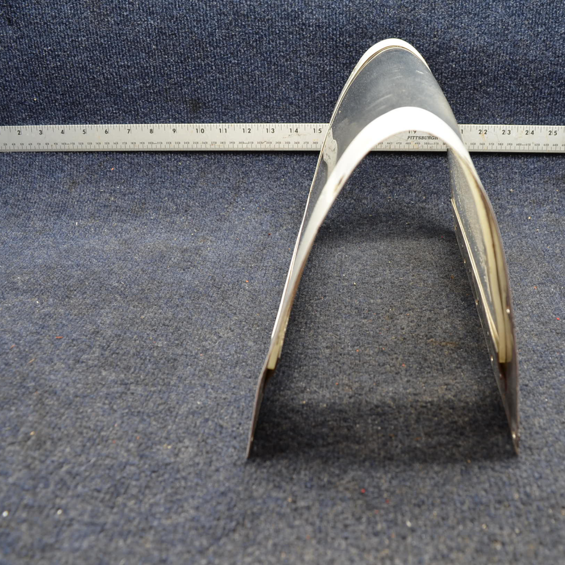 Used aircraft parts for sale, 0523115-3 Cessna C175 CESSNA LANDING LIGHT WINDOW