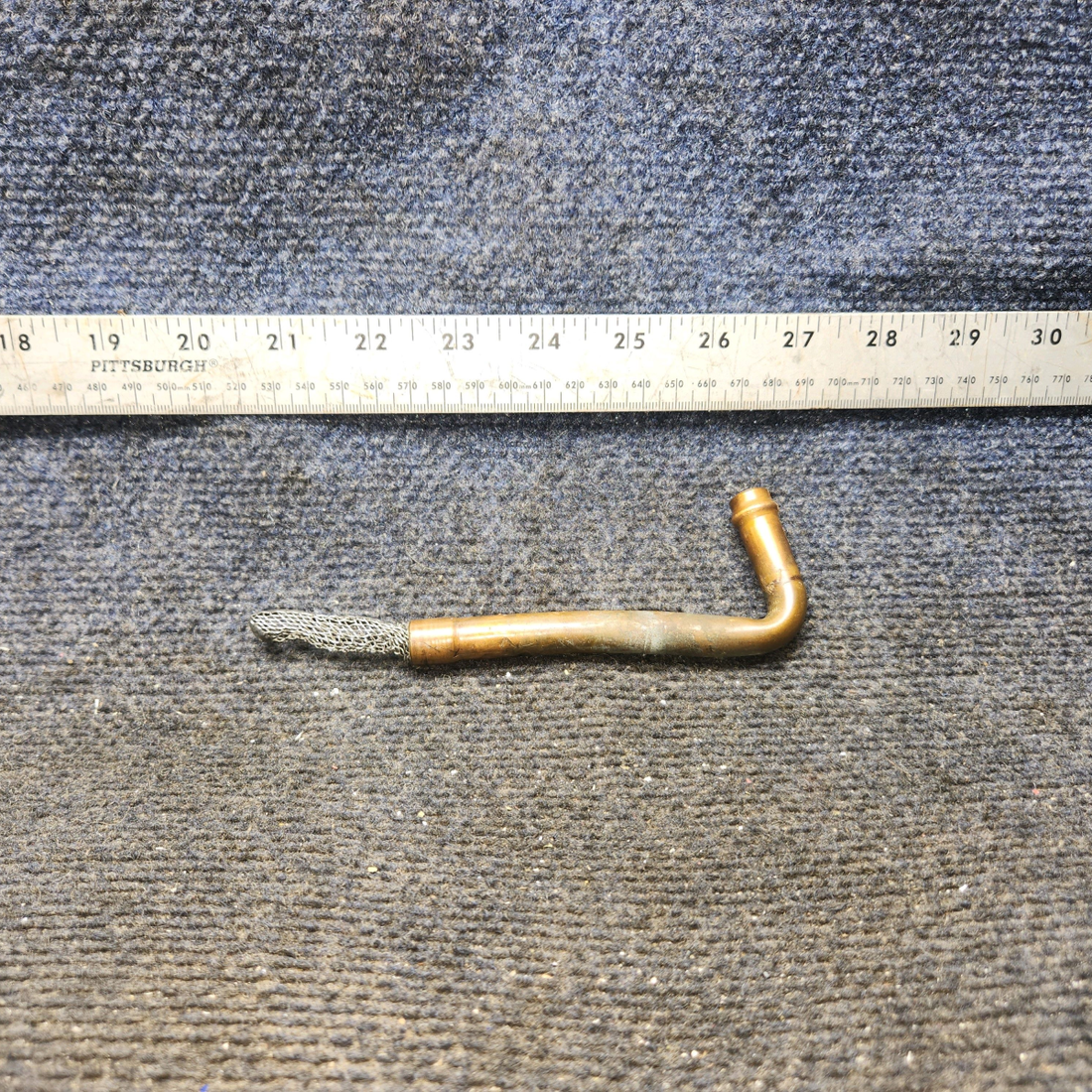 Used aircraft parts for sale, 0726603-16 Cessna 182G Strainer Assembly Forward