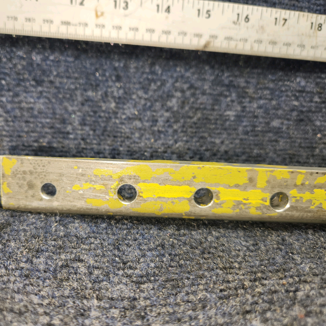 Used aircraft parts for sale, 169-110019 Beechcraft A24R Fitting Spar Cap Lower Splice FORWARD