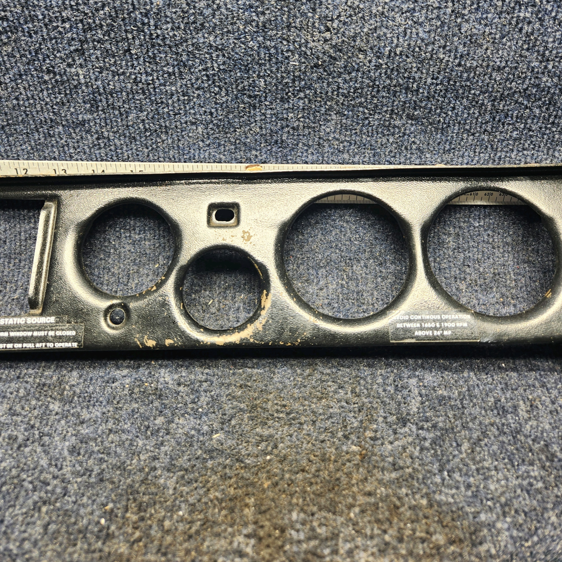 Used aircraft parts for sale, 69817-03 Piper PA32RT-300 LOWER LEFT INSTRUMENT PANEL COVER