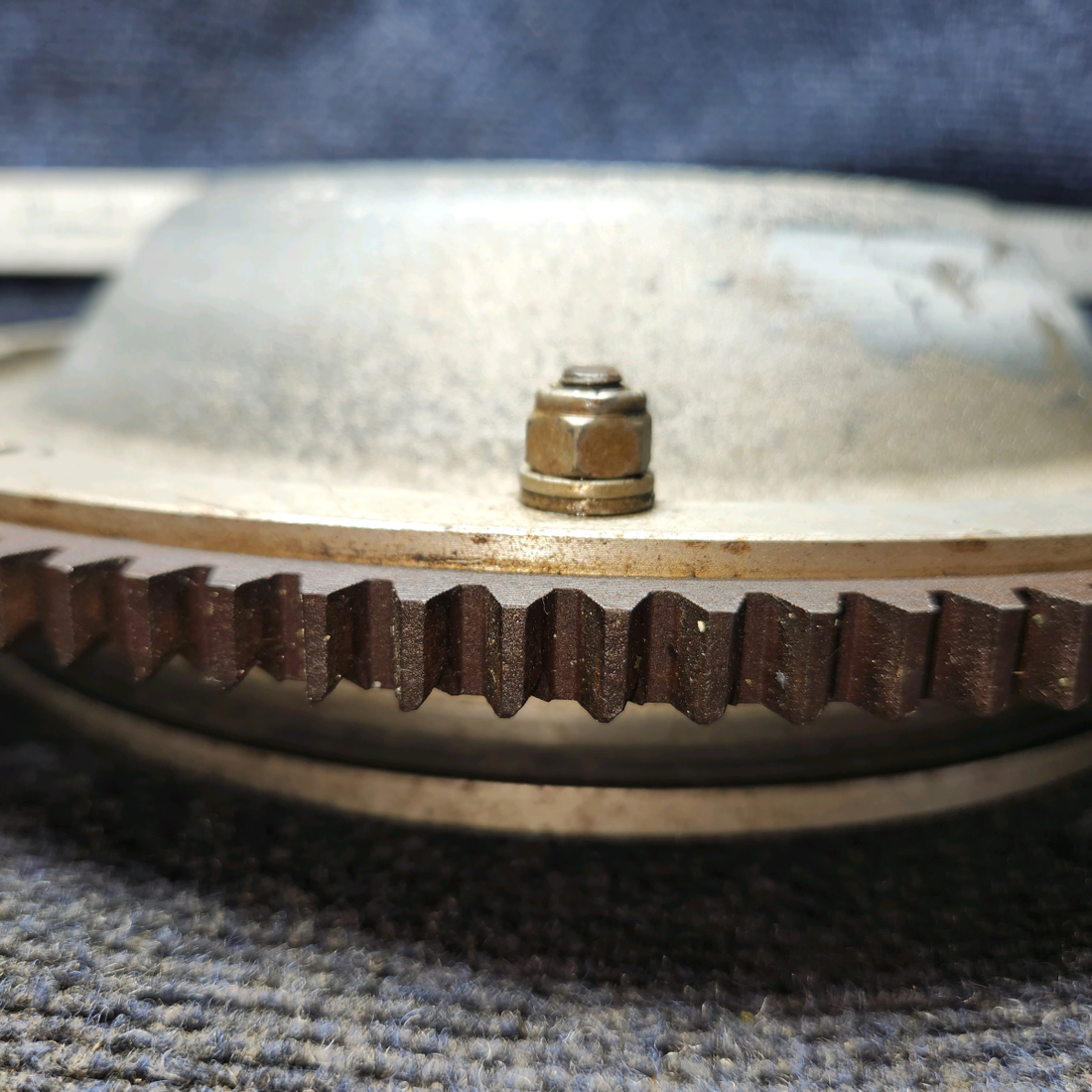 Used aircraft parts for sale, LW-13675 Lycoming Starter Ring Gear Support Assembly