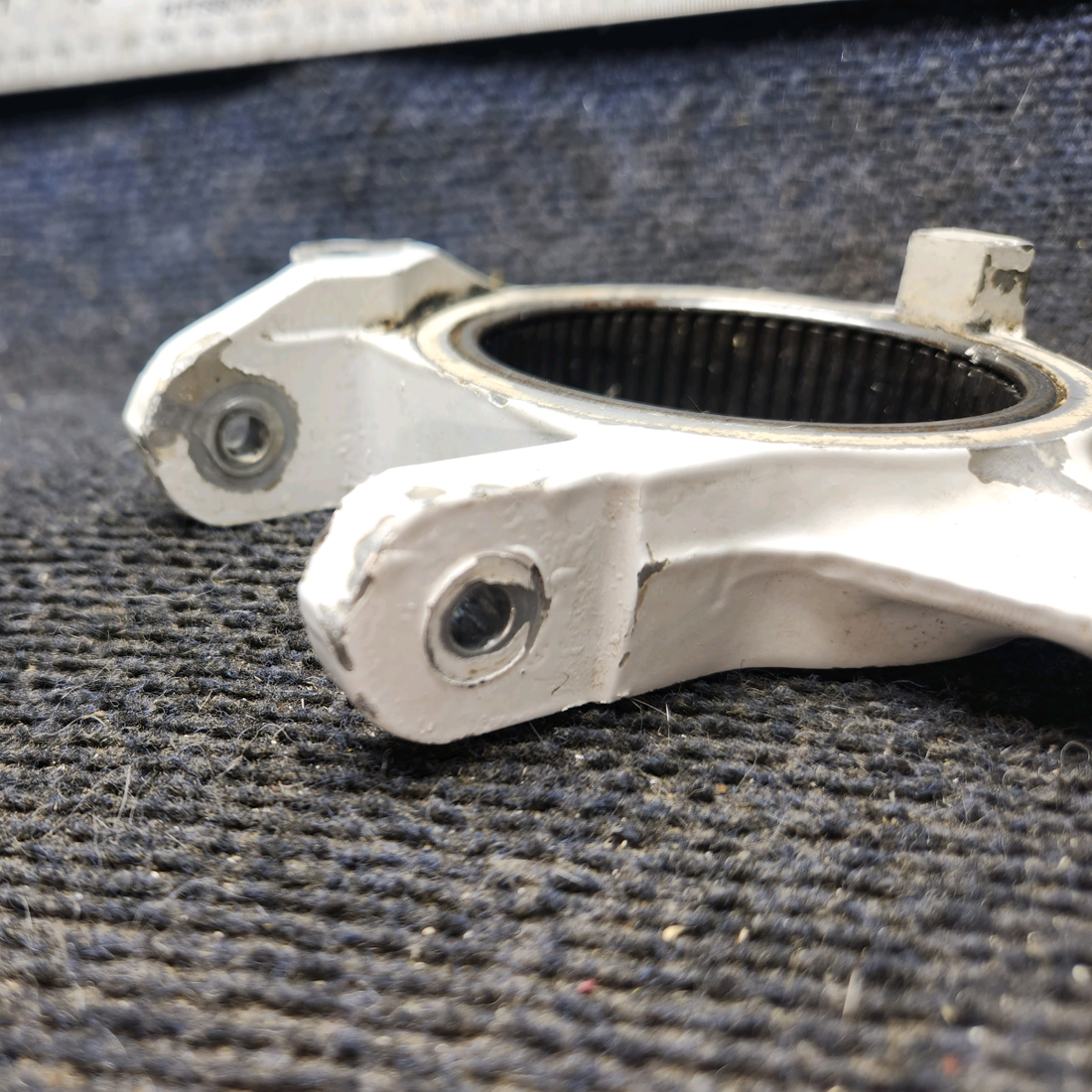 Used aircraft parts for sale, 0743011-8 cessna 172N Arm Assembly - Nose Gear Steering