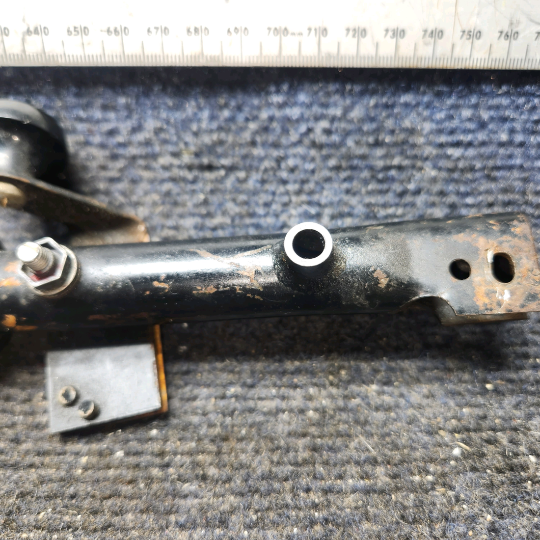 Used aircraft parts for sale, 63357-000, 463-380 piper PA-28-181 Brake Handle Assembly