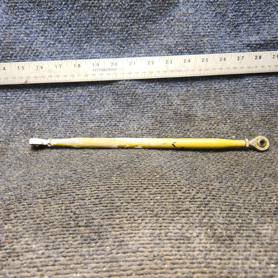 Used aircraft parts for sale, 35-521152-4 Beechcraft 35-33 Aileron Tube Assembly