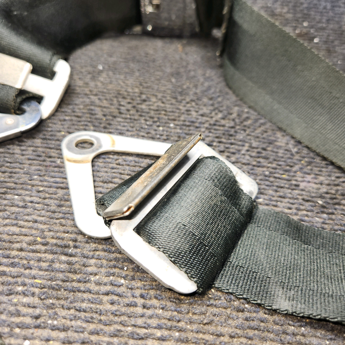 Used aircraft parts for sale, 2-846-745 American Safety cessna 150G Seat Belt Assembly with Anchors