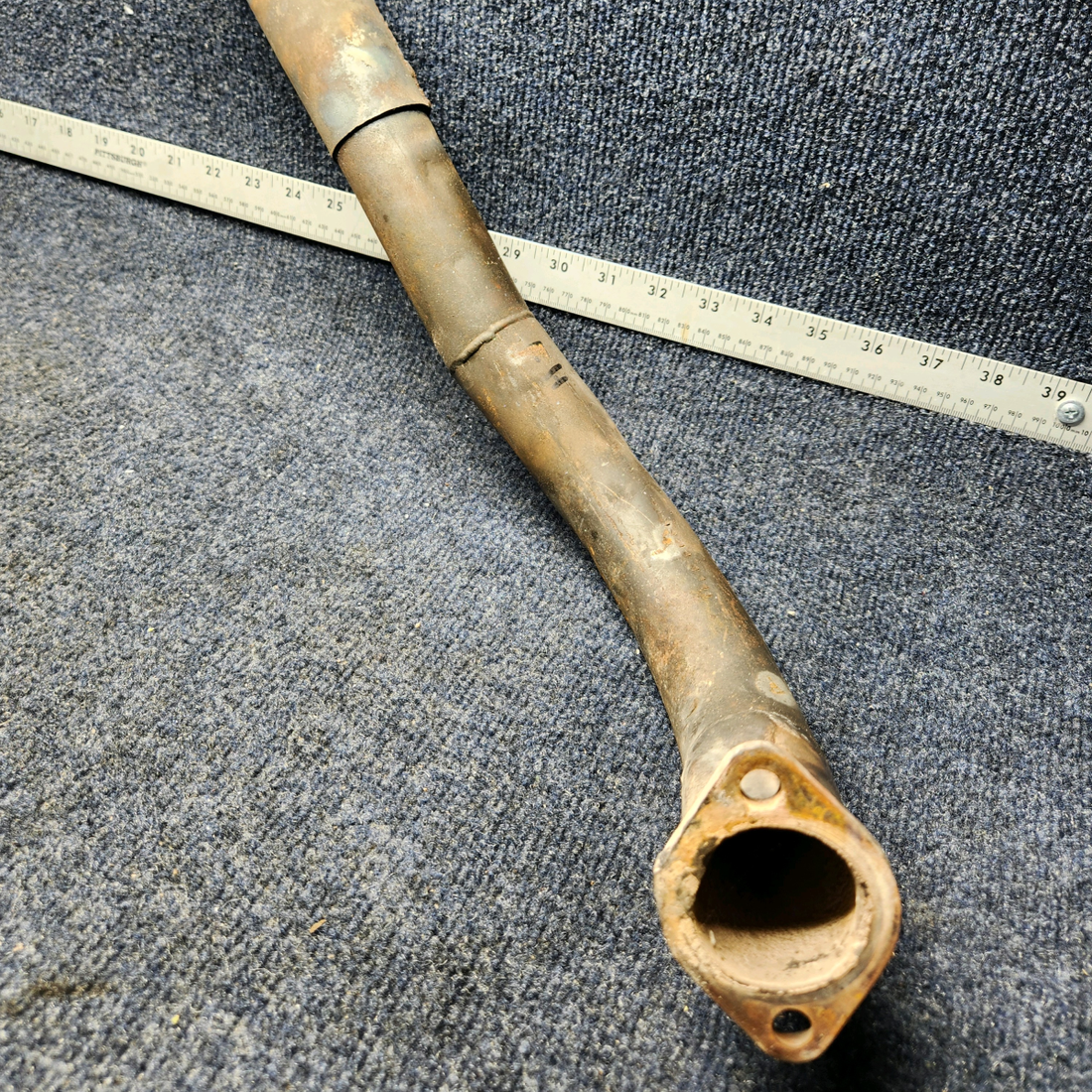 Used aircraft parts for sale, 63726-002 / 63726-004 PIPER PA28-140 FORWARD EXHAUST STACK LH / RH