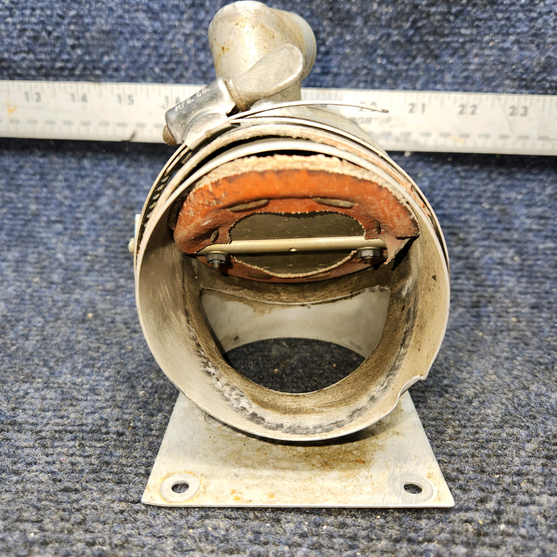 Used aircraft parts for sale, 35-550115-69 Beechcraft F33A CABIN HEAT / VENT VALVE ASSY