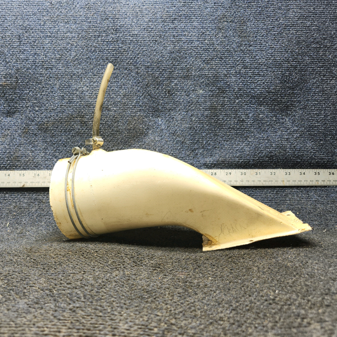 Used aircraft parts for sale, 79271-000 Piper PA28-161 Lower Air Duct Assembly