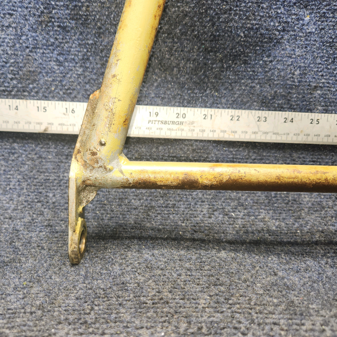 Used aircraft parts for sale, 169-810027-1 Beechcraft A24R Main Gear Retract Brace LH