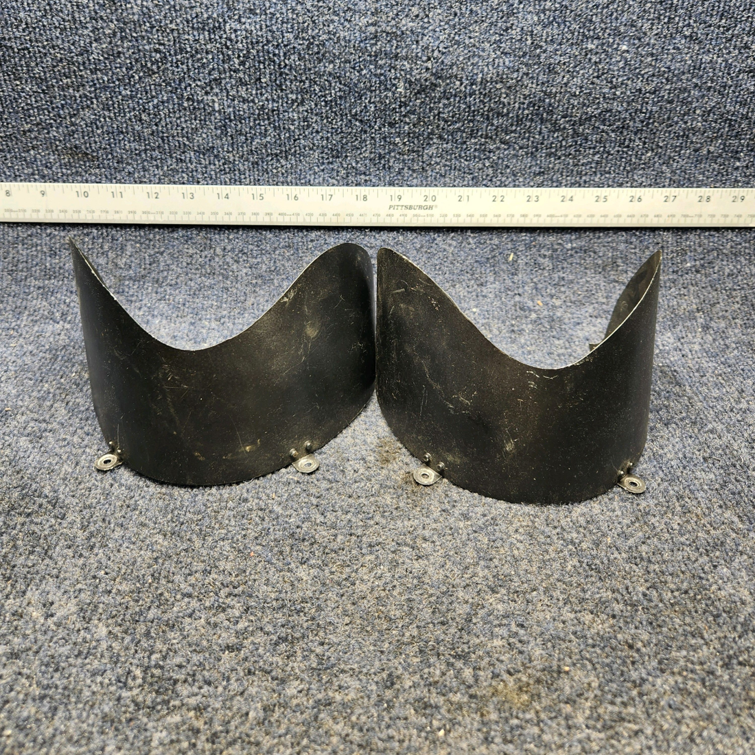 Used aircraft parts for sale, 35-115238 BEECHCRAFT F35 LANDING LIGHT DEFLECTORS SET LH AND RH "PRICE PER EACH"