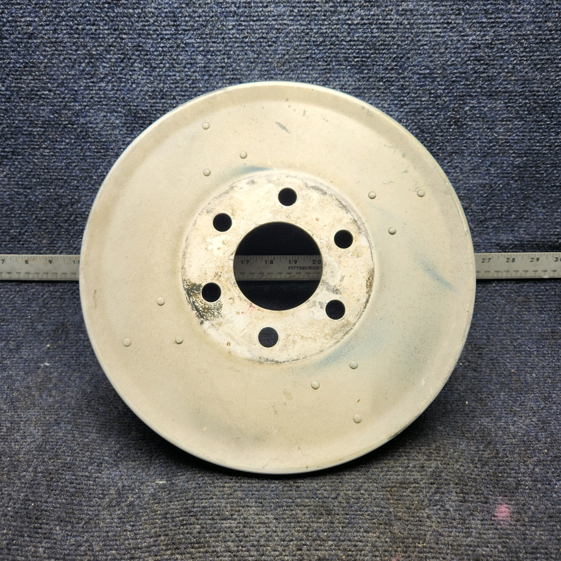 Used aircraft parts for sale, 553-599 PIPER PA28-161 Warrior III REAR SPINNER BULKHEAD