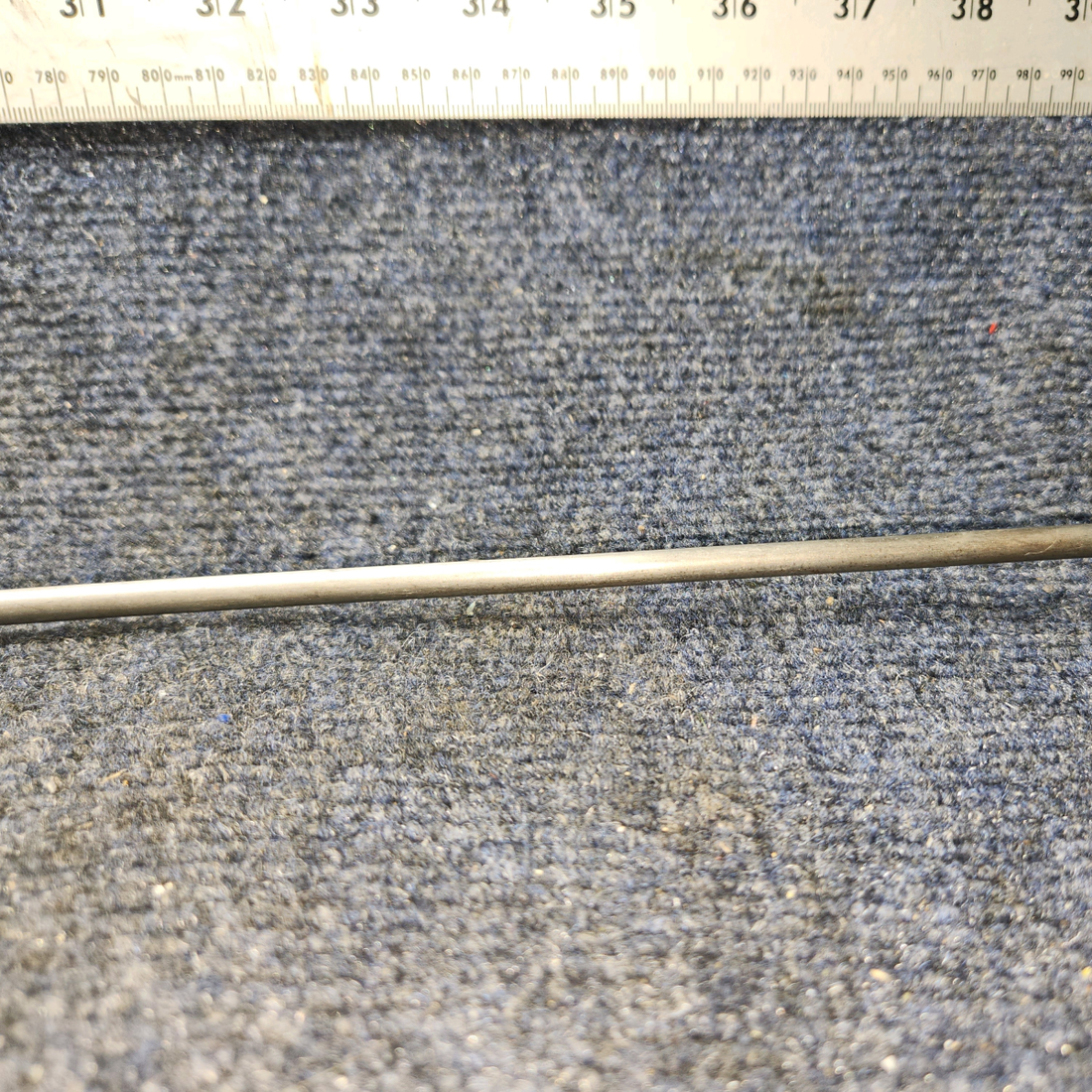 Used aircraft parts for sale, 539779 Continental O-300 Cessna 172 Engine Oil Dipstick 8 QTS.