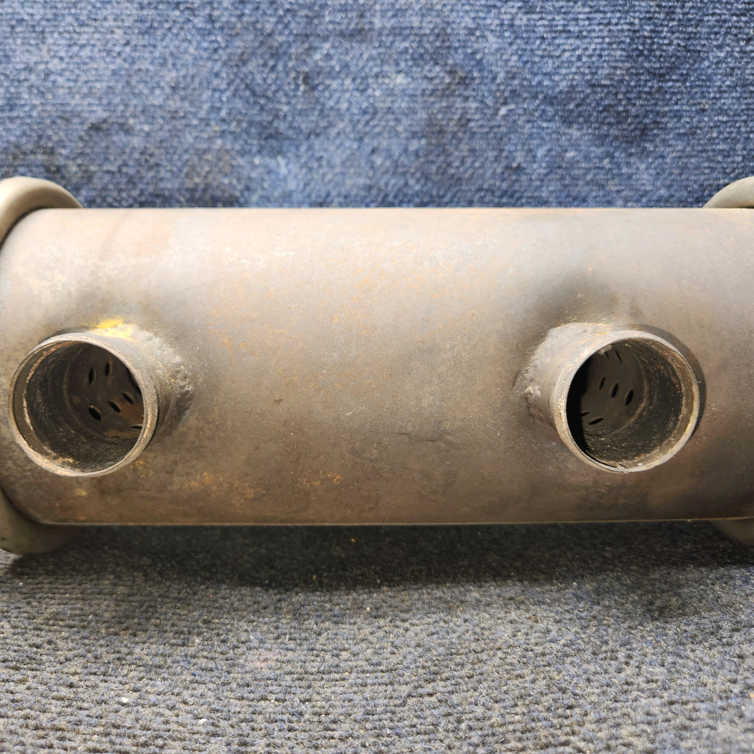 Used aircraft parts for sale, 0550176-43 Continental O-300 Cessna C175 Muffler Weld Assy - LH