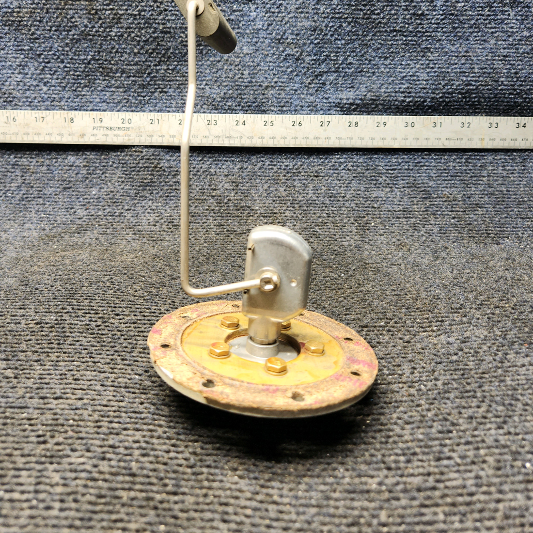 Used aircraft parts for sale, 169-380066-4 Beechcraft C23 SUNDOWNER Fuel Level Transmitter with Adapter