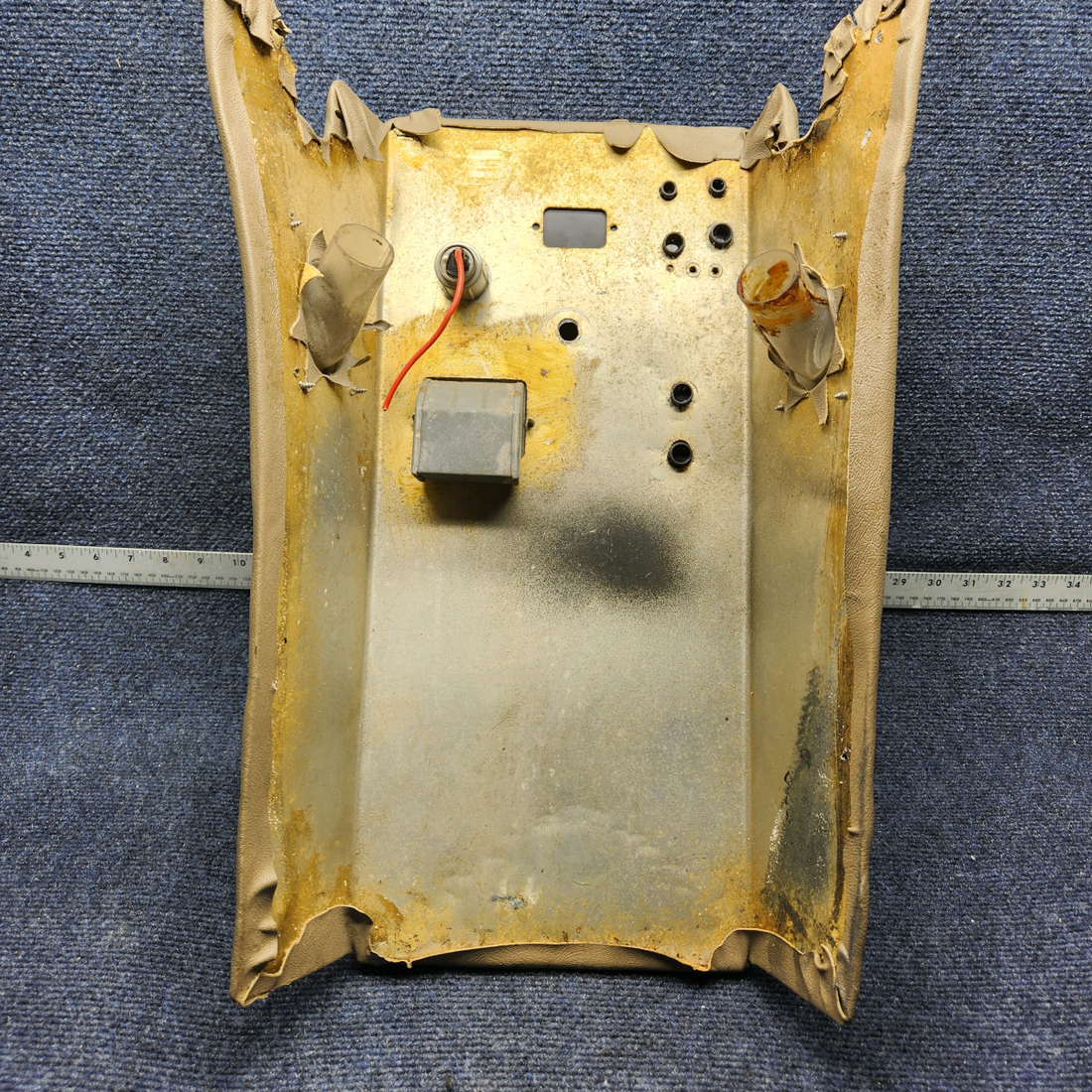 Used aircraft parts for sale, 169-530001-331 Beechcraft C23 SUNDOWNER PEDESTAL COVER  SKIRT