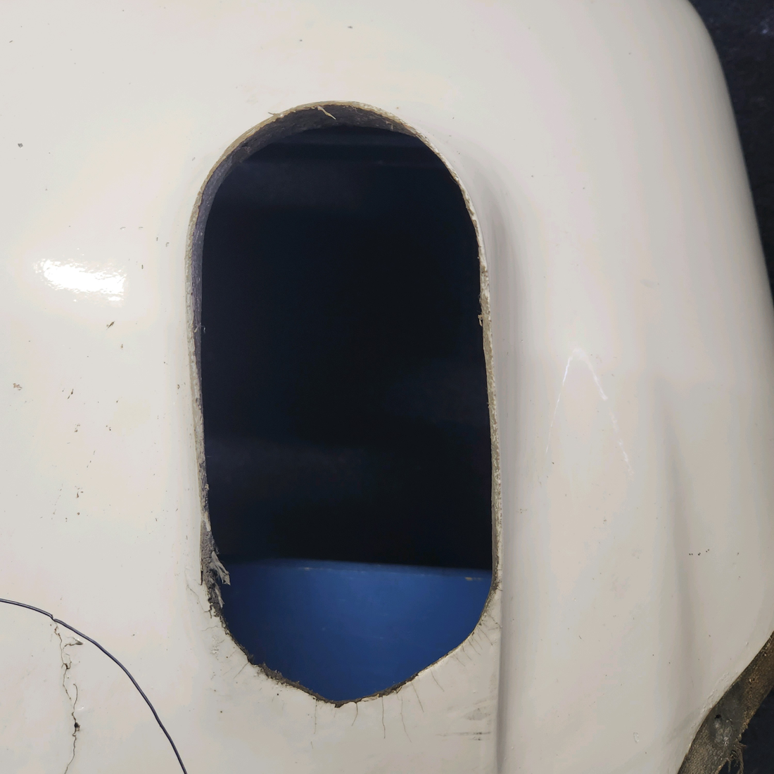 Used aircraft parts for sale, 35699-003 PIPER PA28-161 Warrior III LOWER NOSE COWL SOME SCRASH SEE PHOTOS FOR DETAIL