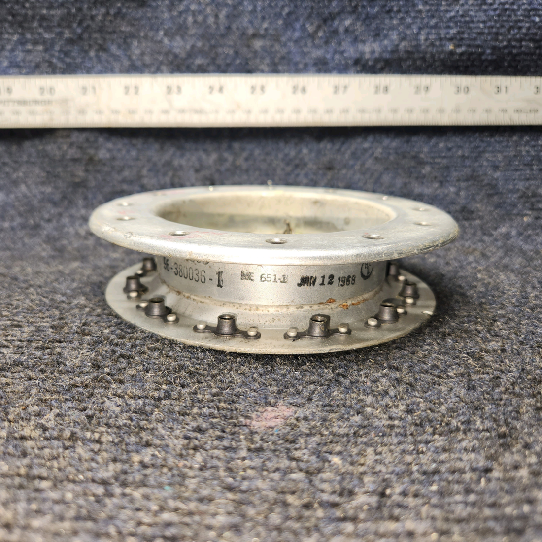 Used aircraft parts for sale, 96-380036-1 BEECHCRAFT 95-55B Fuel Cell Filler Cap